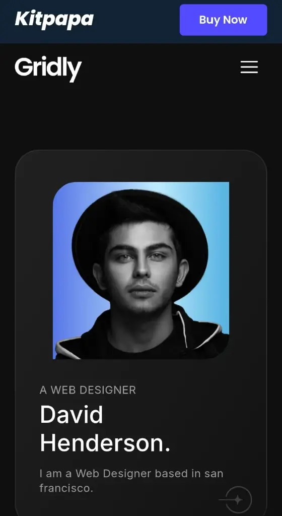 Freelancer personal portfolio website