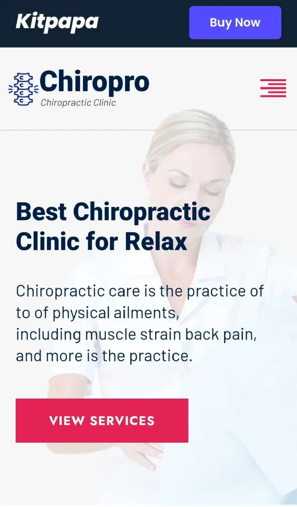 Health medical Chiropractor,Physiothrapy and Orthopedic website