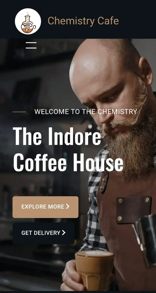 Chemsitry coffee website