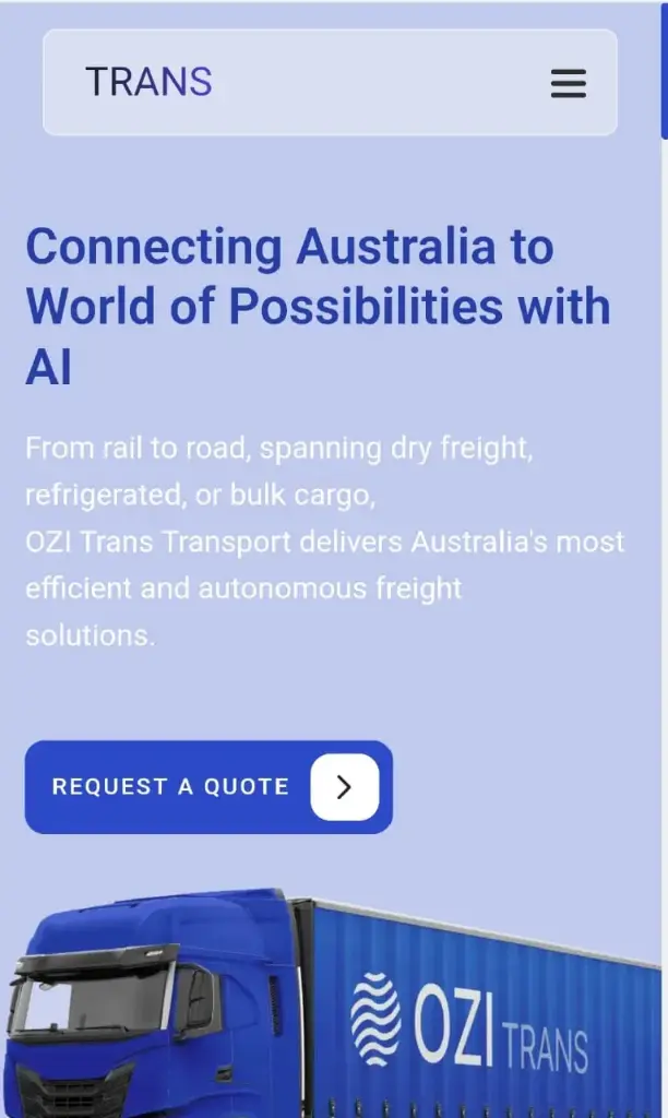 OZI Trans Transport delivers