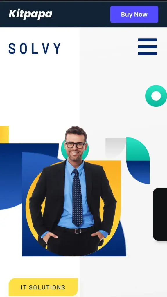 Solvy consulting business agency website